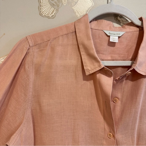 Garnet Hill Tops - Garnet Hill Linen Shirt